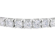 Bids.com Lab Grown Diamond Tennis Bracelet Sterling Silver Bracelets