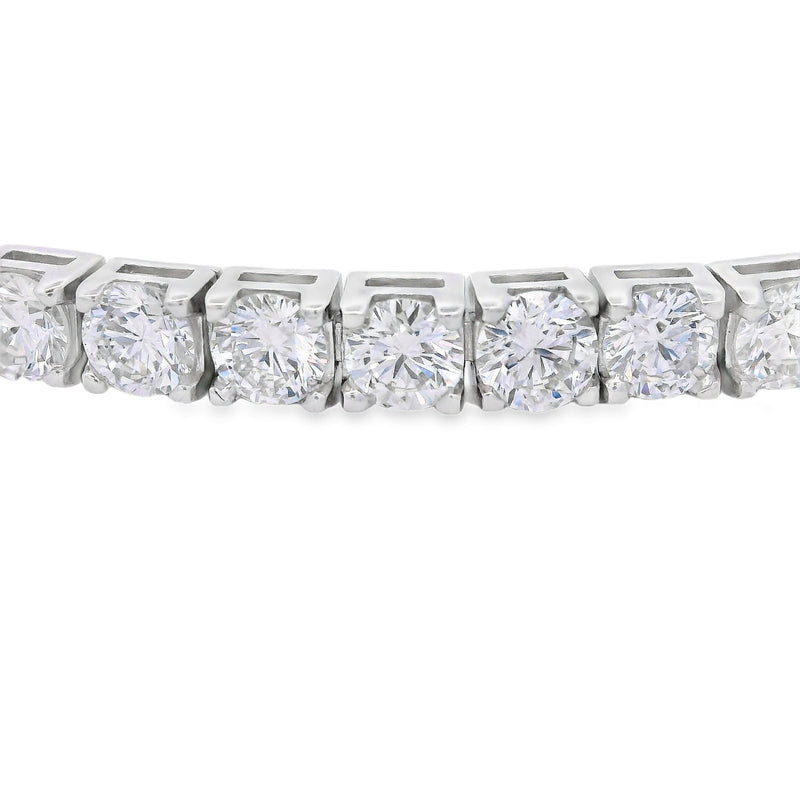 Bids.com Lab Grown Diamond Tennis Bracelet Sterling Silver Bracelets
