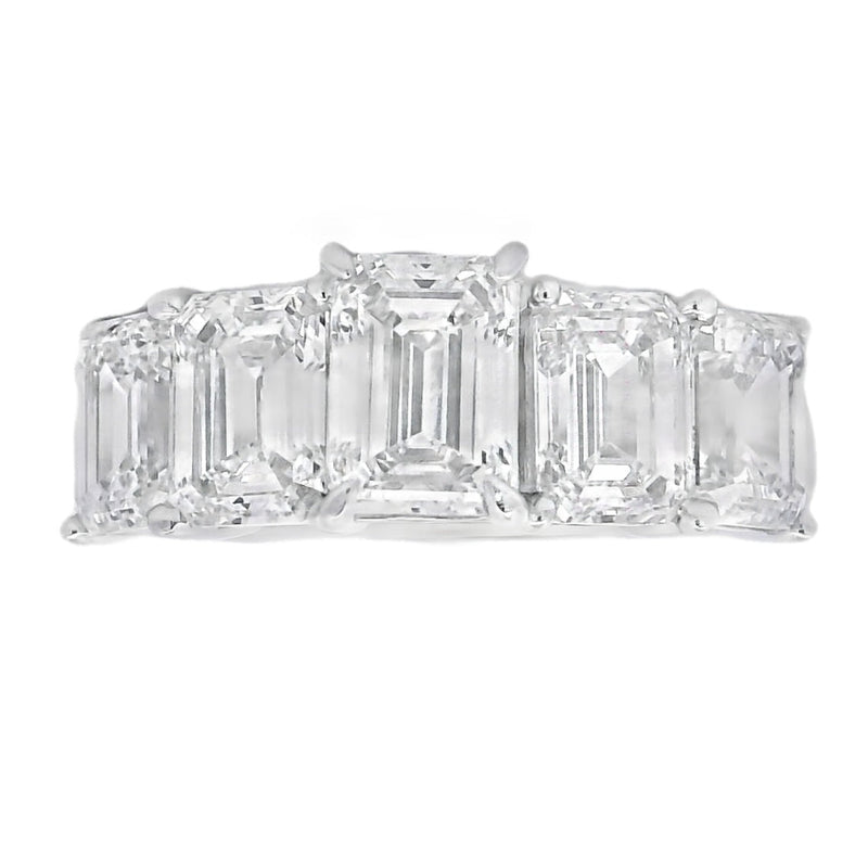 Bids.com 4.00ct Lab Grown Diamond Eng Only 14KT White Gold Rings
