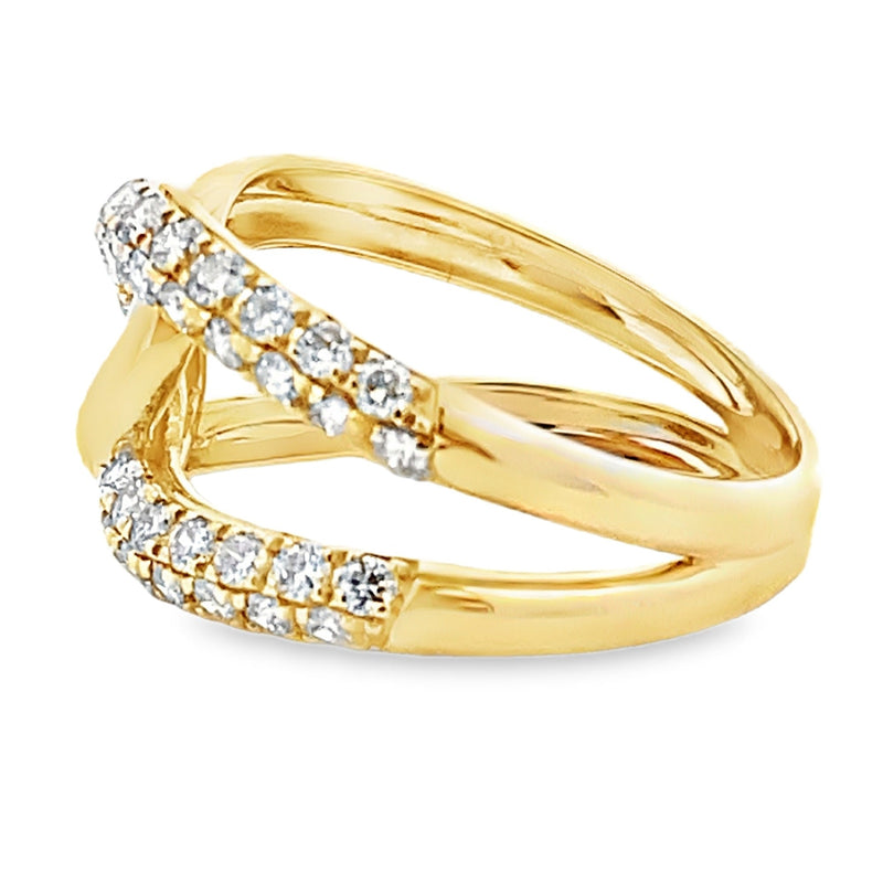 Bids.com .80ct Diamond Ring 14KT Yellow Gold Rings