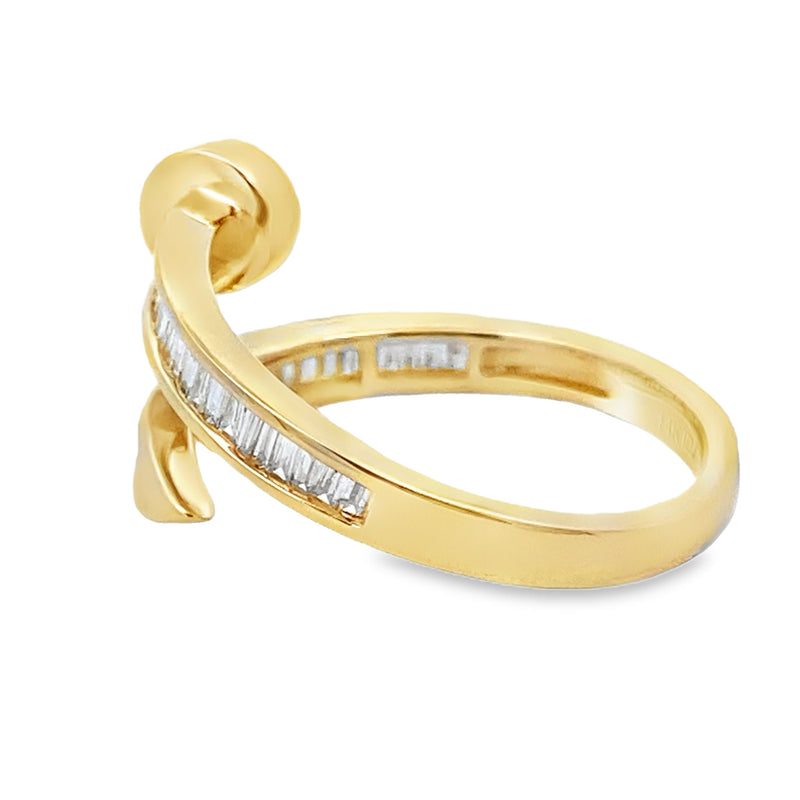 Bids.com .35ct Diamond Ring 14KT Yellow Gold Rings