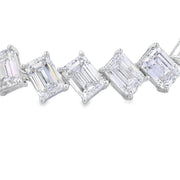 Bids.com Lab Grown Diamond Tennis Bracelet 14KT White Gold Bracelets