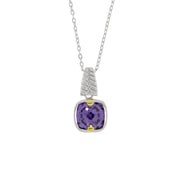 Bids.com Cubic Zirconium Fashion Pendants Sterling Silver Pendants
