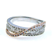 Bids.com 1.00ct Diamond Ring 14KT White Gold Rings
