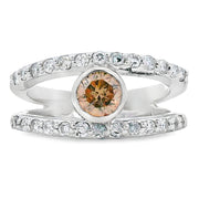 Bids.com .90ct Diamond Diamond Ring 14KT White Gold Rings
