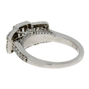 Bids.com 1.00ct Diamond 3 Stone Ring 14KT White Gold Rings