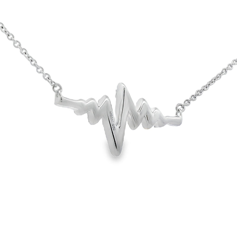 Bids.com .17ct Diamond Fashion Pendants Sterling Silver Pendants