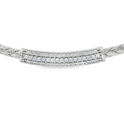 Bids.com Cubic Zirconium Fashion Pendants Sterling Silver Pendants