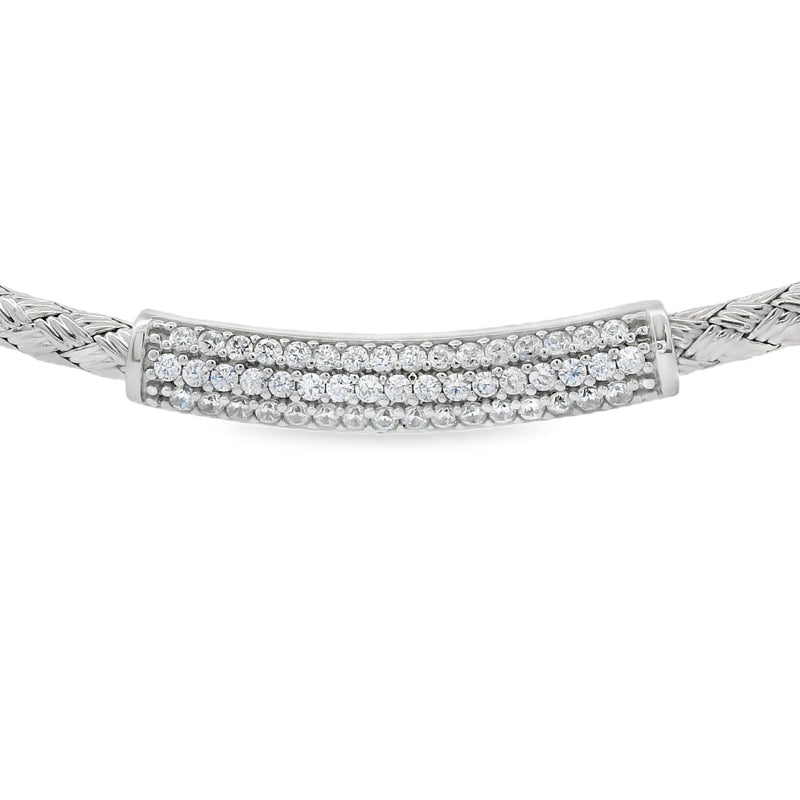 Bids.com Cubic Zirconium Fashion Pendants Sterling Silver Pendants