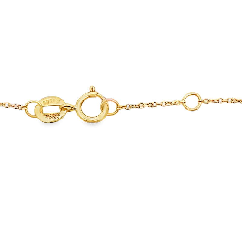 Bids.com .74ct Sapphire Diamond Bracelet 14KT Yellow Gold Bracelets