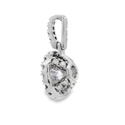 Bids.com Lab Grown Diamond Fashion Pendants 10KT White Gold Pendants