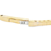 Bids.com 1.00ct Diamond Bangle Bracelet 14KT Yellow Gold Bracelets