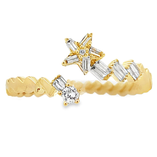 Bids.com .17ct Diamond Ring 14KT Yellow Gold Rings