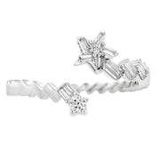 Bids.com .17ct Diamond Ring 14KT White Gold Rings