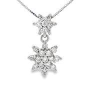 Bids.com Lab Grown Diamond Fashion Pendants 10KT White Gold Pendants