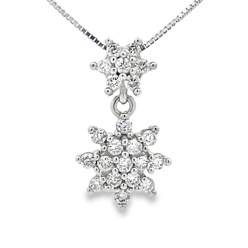 Bids.com Lab Grown Diamond Fashion Pendants 10KT White Gold Pendants