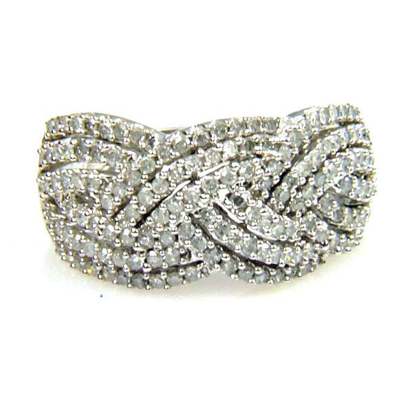 Bids.com 1.00ct Diamond Ring 10KT White Gold Rings