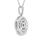 Bids.com Lab Grown Diamond Fashion Pendants 14KT White Gold Pendants
