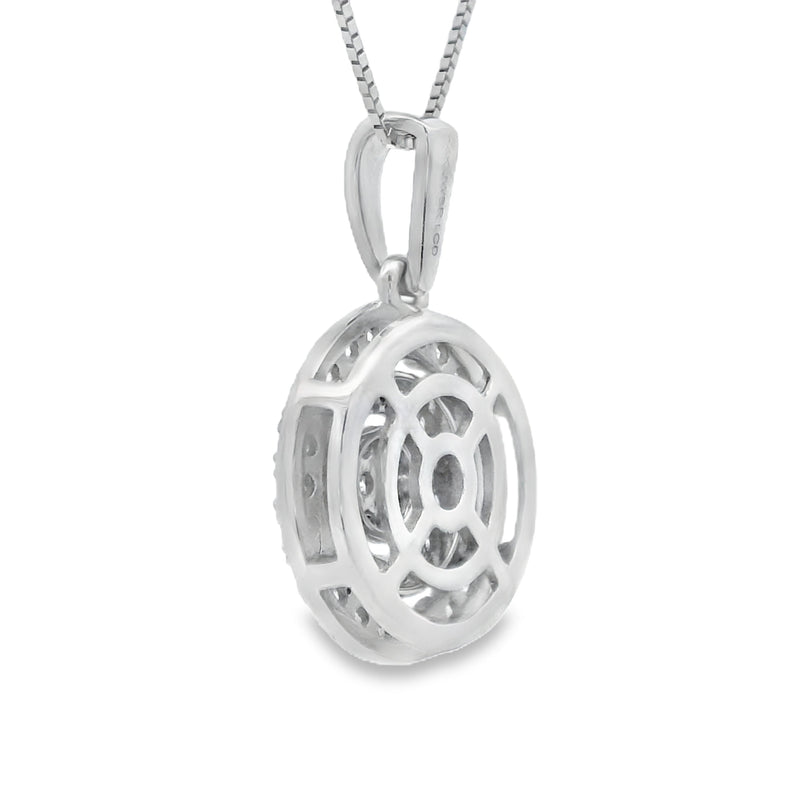 Bids.com Lab Grown Diamond Fashion Pendants 14KT White Gold Pendants