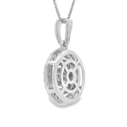 Bids.com Lab Grown Diamond Fashion Pendants 14KT White Gold Pendants