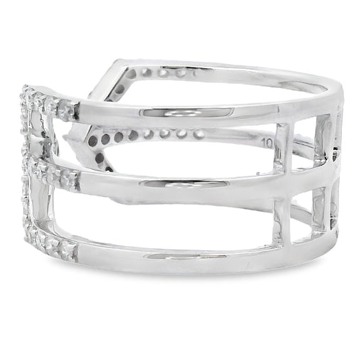 Bids.com .50ct Diamond Ring 10KT White Gold Rings