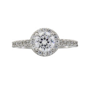Bids.com Cubic Zirconium Ring Sterling Silver Rings