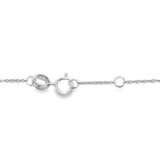 Bids.com .17ct Ruby Diamond Bracelet 14KT White Gold Bracelets