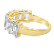Bids.com Lab Grown Diamond Fashion band rings 14KT Yellow Gold Rings