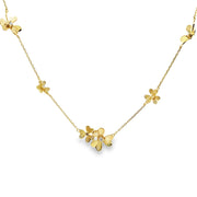Bids.com Cubic Zirconia Flower Pendant Sterling Silver Pendants