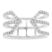 Bids.com .50ct Diamond Ring 10KT White Gold Rings
