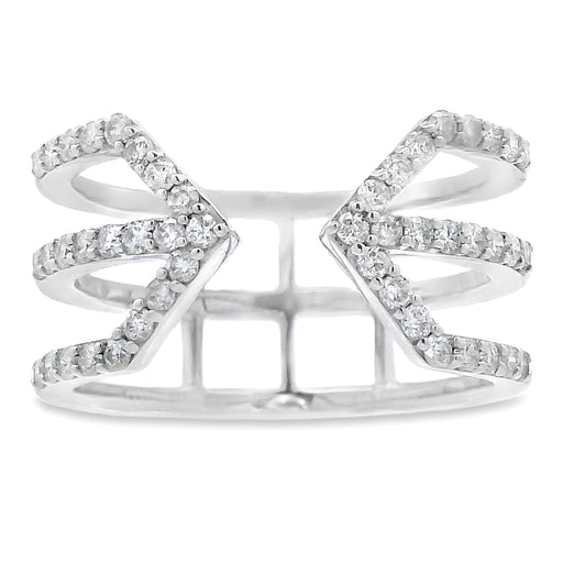 Bids.com .50ct Diamond Ring 10KT White Gold Rings