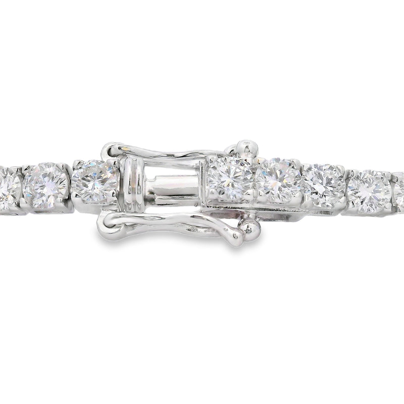 Bids.com Lab Grown Diamond Tennis Bracelet Sterling Silver Bracelets