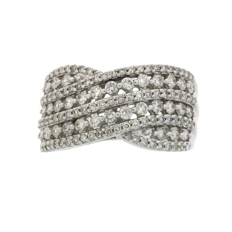 Bids.com 1.00ct Diamond Ring 10KT White Gold Rings