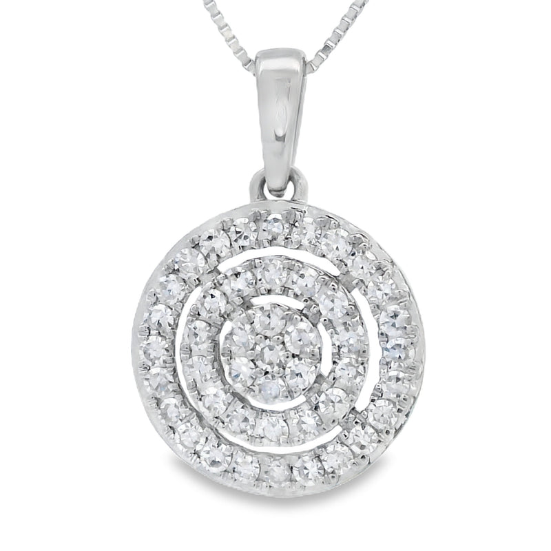 Bids.com Lab Grown Diamond Fashion Pendants 14KT White Gold Pendants