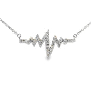 Bids.com .17ct Diamond Fashion Pendants Sterling Silver Pendants