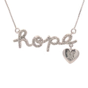 Bids.com .30ct Diamond Heart Love Pendant Sterling Silver Pendants
