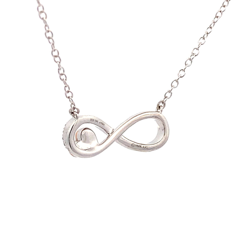 Bids.com Diamond Heart Love Pendant Sterling Silver 14KT Gold Pendants