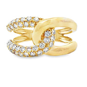 Bids.com .80ct Diamond Ring 14KT Yellow Gold Rings