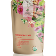 Gardenika Shop Immune Defense Loose Tea, Daily Wellness Support - Ayurvedic Blend with Echinacea & Ashwagandha - Herbal & Caffeine Free - Organic & Kosher Loose Leaf Tea