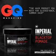 Imperial Barber Products Blacktop Pomade - 6oz Hair Styling Black