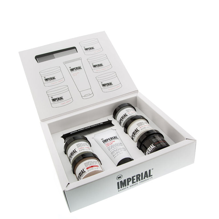 Imperial Barber Products Travel Assortment Kits & Bundles White Smoke