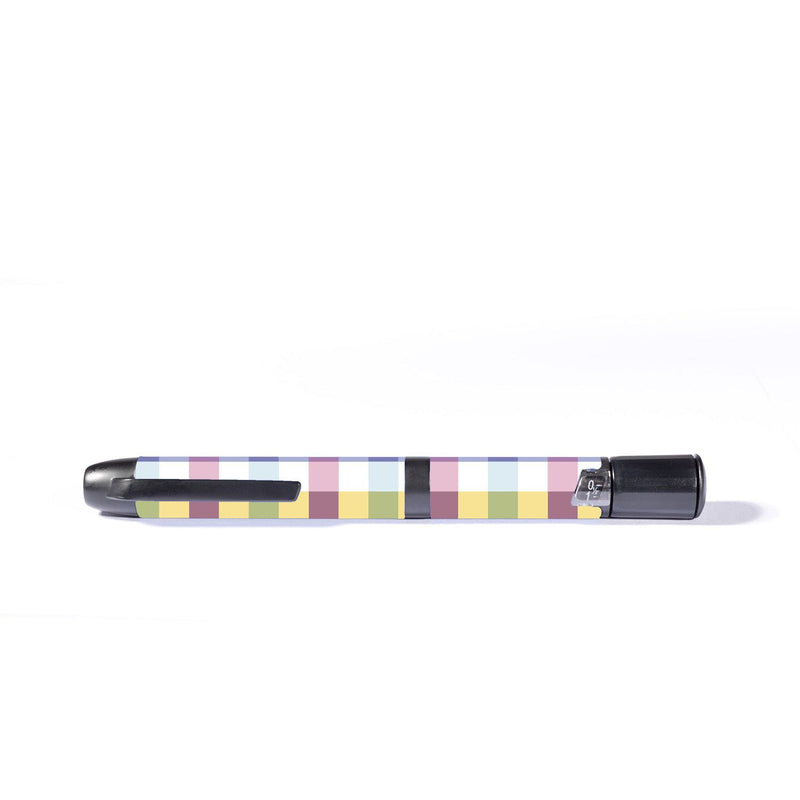 Peelz Spring Plaid InPen - Smart Insulin Pen Peelz/Stickers