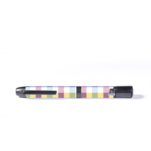 Peelz Spring Plaid InPen - Smart Insulin Pen Peelz/Stickers