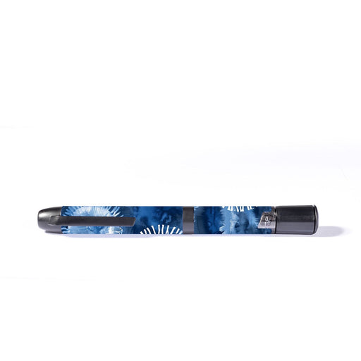 Peelz Monochrome Blue Tie Dye InPen - Smart Insulin Pen Peelz/Stickers