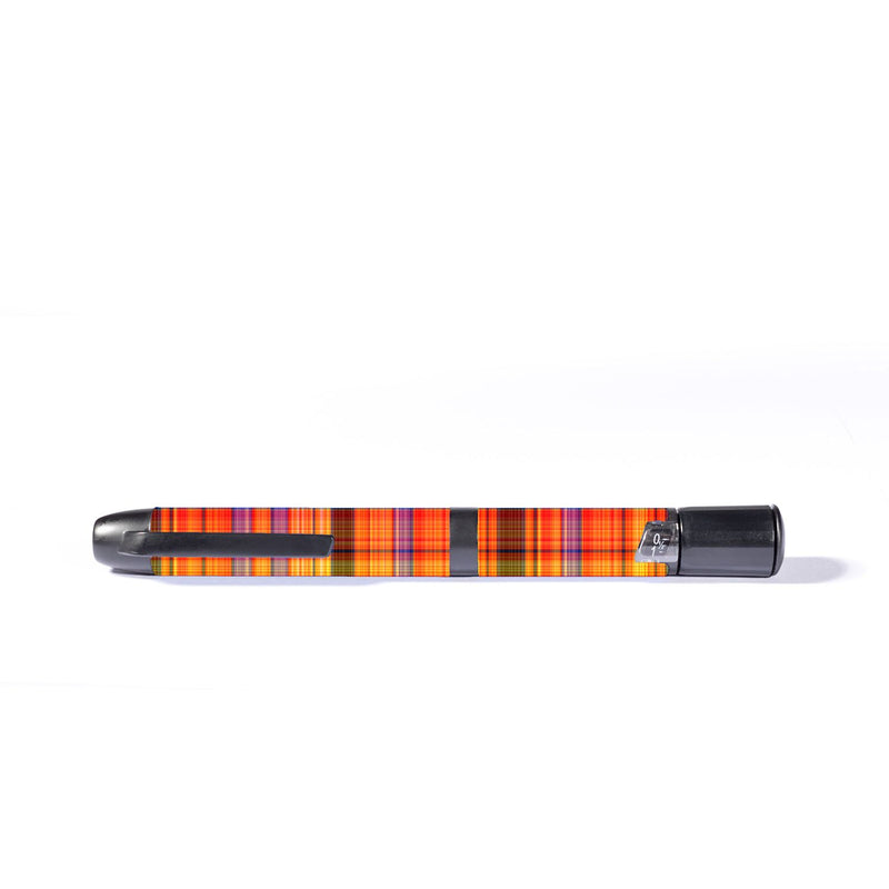Peelz Pumpkin Plaid InPen - Smart Insulin Pen Sticker - Pump Peelz Peelz/Stickers