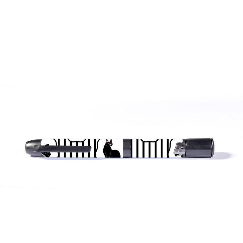 Peelz Midnight Cat InPen - Smart Insulin Pen Sticker - Pump Peelz Peelz/Stickers