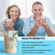 Gardenika Shop Laxative Move Loose Tea, Gentle Constipation Relief - Ayurvedic Blend with Senna & Fennel - Digestive Health Support - Herbal & Caffeine Free - Organic & Kosher Loose Leaf Tea