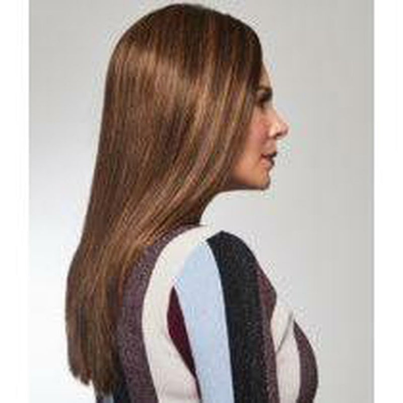 VIP Extensions Raquel Welch Indulgence Top Piece, 100% Human Hair Hair Topper Gray R2/31 Cocoa,R4 Midnight Brown,R6/30H Chocolate Copper,R829S+ Glazed Hazelnut,R10 Chestnut,R14/25 Honey Ginger,R14/88H Golden Wheat,R25 Ginger Blonde,R29S+ Glazed Strawberry,R3025S+ Glazed Cinnamon,SS8/29 SS Hazelnut,SS12/22 SS Cappuccino,SS14/88 SS Golden