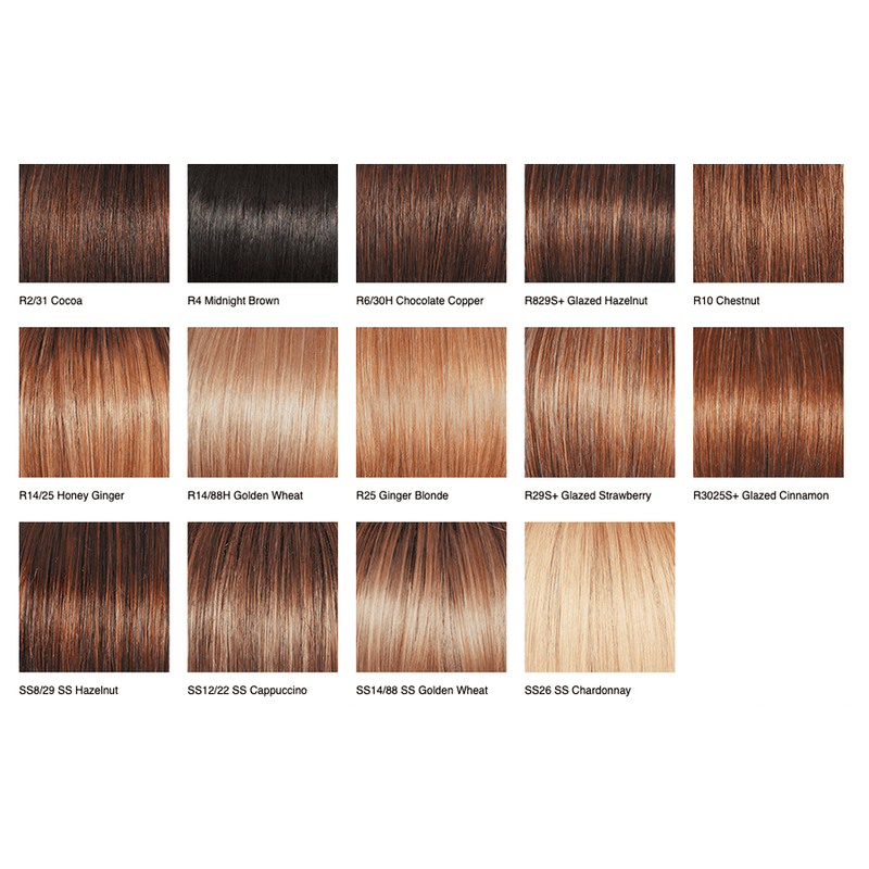 Raquel Welch Indulgence Top Piece Topper 100% Human Hair