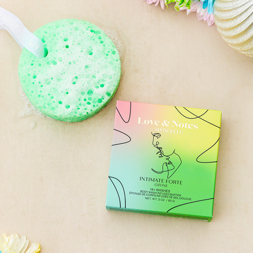 Spongellé Intimate Forte | Love & Notes Body Buffer Body Wash Infused Buffer